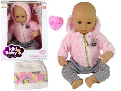 Bambola neonato con accessori per bambini ciuccio
