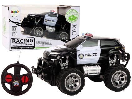 Auto della polizia RC 1:24 a distanza