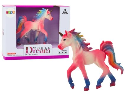 Sběratelská figurka malý jednorožec růžový 8 cm
