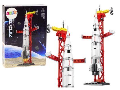 Costruzione Nave Spaziale Razzo 93 pezzi