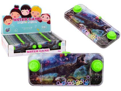 Gioco di abilità acquatica dinosauro T-Rex console verde