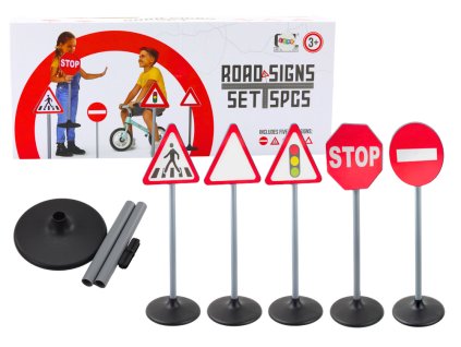 Sada dopravních značek 70 cm 5 ks1