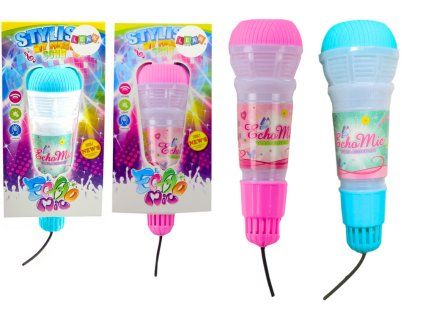 Microfono per bambini con eco e luci