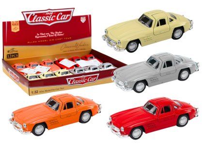 Auto metallico classico 1:32 con porte apribili mix