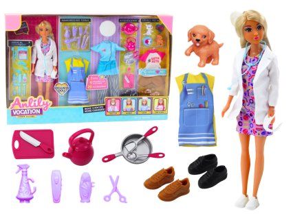 Bambola Anlily 4in1 con accessori