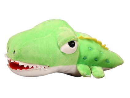 Pupazzo di peluche coccodrillo 30 cm verde