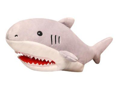 Pupazzo di peluche squalo 30 cm