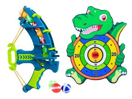 Terzo con palline a velcro drago