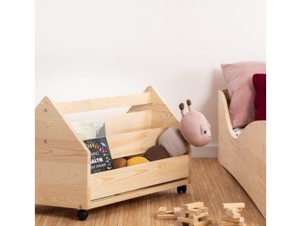 KUTU 1 60 Cassa di legno per giocattoli