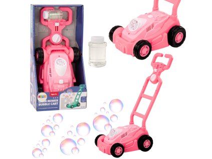 Toffo per bambini con bolle rosa