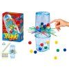 Gioco di abilità torre di palline cadenti con bastoncini