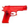 Piccola pistola ad acqua in plastica 15 cm x 10,5 cm rossa