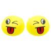 Pallina morbida emoji sorriso 9 cm gialla
