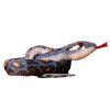 Peluche serpente 210 cm grigio