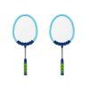 Set di racchette da badminton con palline blu