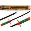 Spada samurai Nichirin con impugnatura comoda e suono verde