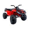 Quad elettrico per bambini BMD0909 rossa - APERTO