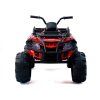 Quad elettrico per bambini BMD0909 rossa - APERTO