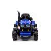 Trattore elettrico per bambini con rimorchio 12V 7Ah blu