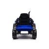 Trattore elettrico per bambini con rimorchio 12V 7Ah blu
