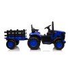 Trattore elettrico per bambini con rimorchio 12V 7Ah blu