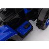 Trattore elettrico per bambini con rimorchio 12V 7Ah blu