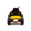 Trattore elettrico per bambini con rimorchio 12V 7Ah giallo
