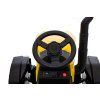 Trattore elettrico per bambini con rimorchio 12V 7Ah giallo
