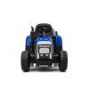 Trattore elettrico con rimorchio T2 blu 12V7Ah ruote EVA