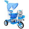 Triciclo per bambini elefante con effetti sonori blu