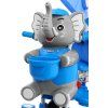 Triciclo per bambini elefante con effetti sonori blu