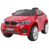 Auto elettrico BMW X6 M verniciato rosso