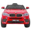 Auto elettrico BMW X6 M verniciato rosso