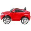Auto elettrico BMW X6 M verniciato rosso