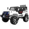 Auto elettrico Jeep Raptor 4x4 bianco