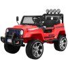 Auto elettrico Jeep Raptor 4x4 rosso