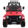 Auto elettrico Jeep Raptor 4x4 rosso
