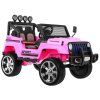 Auto elettrico Jeep Raptor 4x4 rosa