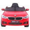 Auto elettrico BMW 6 GT rosso