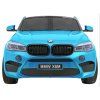 Auto elettrico BMW X6 M due posti XXL verniciato blu