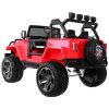 Dětské elektrické auto Jeep Monster 4x4 červený + batoh 2