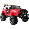 Dětské elektrické auto Jeep Monster 4x4 červený + batoh 3