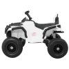 Quad elettrico per bambini ATV ruote gonfiabili bianco