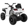 Quad elettrico per bambini ATV ruote gonfiabili bianco
