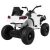 Quad elettrico per bambini ATV ruote gonfiabili bianco