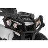 Quad elettrico per bambini ATV ruote gonfiabili bianco
