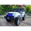 dětské elektrické autíčko jeep sport 4x4 bílé(19)