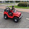 Auto elettrico Jeep Wrangler Rubicon 4x4 rosso