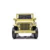 Dětský elektrický vojenský jeep Willys 4x42