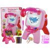 Lavagna doppia faccia per bambini con illuminazione rosa